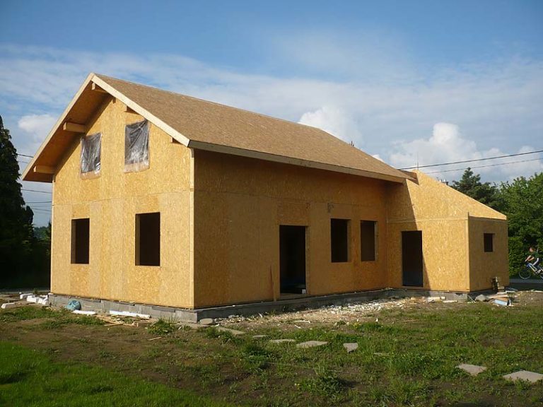 18. Dokončená hrubá stavba